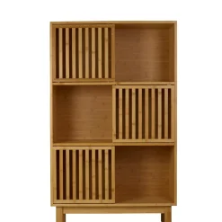 CASA Helge Armario Compartimentos Natural| Cajoneras