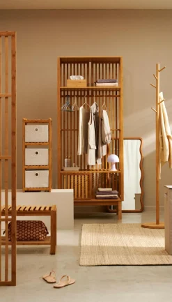 CASA Helge Ropero Natural| Estantes