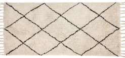CASA Idris Alfombra Blanco| Alfombras