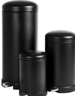 CASA Industria Cubo Con Pedal 5L Negro| Papeleras