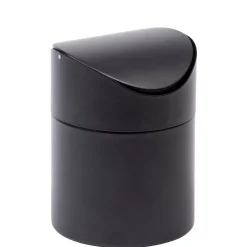 CASA Industria Cubo De Basura Para La Mesa Negro| Cubos De Basura