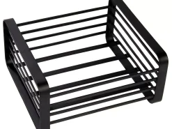CASA Industria Servilletero Negro| Accesorios De Cocina