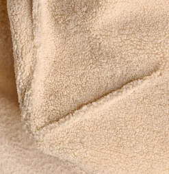 CASA Jacki Tejido Teddy Blanco| Pufs