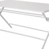 CASA Jesse Mesa Plegable Blanco| Mesas De Jardín