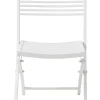CASA Jesse Silla Plegable Blanco, Beis| Sillas De Jardín