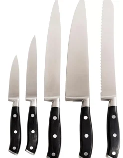 CASA Julienne Cuchillo Pelador Negro| Cuchillos De Carne