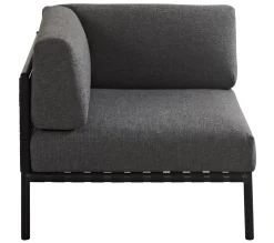 CASA Jumbo Silla Esquinera Negro| Conjuntos Lounge