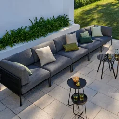 CASA Jumbo Silla Esquinera Negro| Conjuntos Lounge