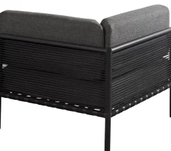 CASA Jumbo Silla Esquinera Negro| Conjuntos Lounge