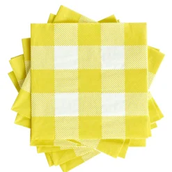 CASA Karo Paquete De 20 Servilletas Amarillo| Servilletas