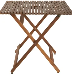 CASA Kos Mesa Plegable Natural| Mesas De Jardín