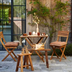 CASA Kos Mesa Plegable Natural| Mesas De Jardín