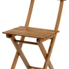 CASA Kos Silla Plegable Natural| Sillas De Jardín