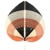CASA Lanka Abanico Negro, Marron, Natural| Figuras Decorativas
