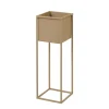 CASA Largo Macetero Caqui| Soportes Para Plantas