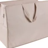 CASA Linolux Bolsa Almacenaje Xl Con Cremallera Beis| Bolsas De Compras