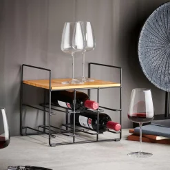 CASA Lize Botellero Negro| Accesorios Vino