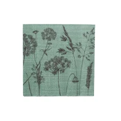 CASA Lolium Green Paquete De 20 Servilletas Verde| Servilletas