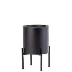 CASA Lounge Macetero Negro| Maceteros De Jardín