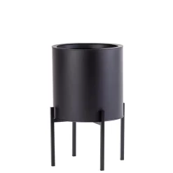 CASA Lounge Macetero Negro| Maceteros De Jardín