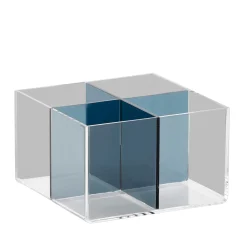 CASA Luxacryl Organizador Transparente| Accesorios De Tocador