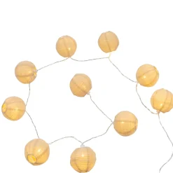 CASA Lynn Guirnalda Bola 10 Leds Beis| Guirnaldas De Luz