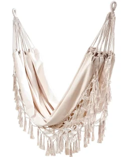 CASA Macrame Hamaca Blanco Blanco Apagado| Hamacas