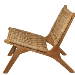CASA Madura Silla Lounge Natural| Sillas Lounge