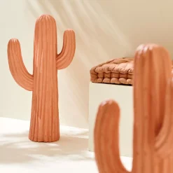 CASA Magnesia Cactus Terracota| Figuras Decorativas