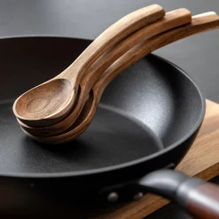 CASA Marcus Cuchara Juego De 3 Natural| Instrumentos De Cocina
