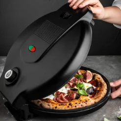 CASA Masterchef Maquina Para Hacer Pizza Negro| Equipamiento De Cocina