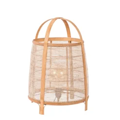 CASA Maya Xl Lampara De Mesa Natural| Lamparas De Mesa