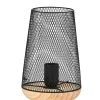 CASA Mesh Lampara De Mesa Negro| Lamparas De Mesa
