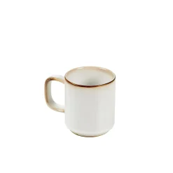 CASA Mineral Marble Taza Con Asa Blanco| Tacitas