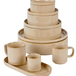 CASA Mineral Sand Taza Con Asa Beis| Tacitas
