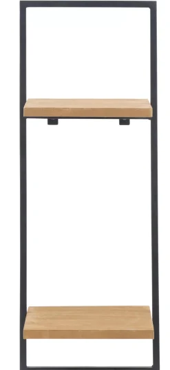 CASA Mix&Match Estanteria De Pared Negro, Natural| Estanterías