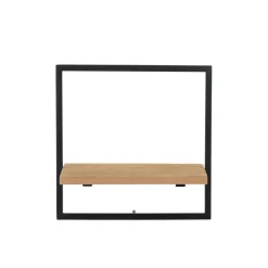CASA Mix&Match Estanteria De Pared Negro, Natural| Estanterías