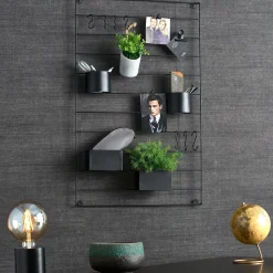 CASA Modular Estanteria Negro| Estanterías