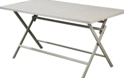 CASA Monaco Mesa Plegable Gris| Mesas De Jardín