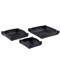 CASA Nappa Servilletero Negro| Soportes De Servilletas