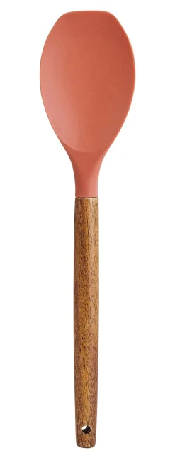 CASA Nara Espatula Redondo Natural, Terracota| Instrumentos De Cocina
