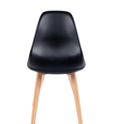 CASA New Mats Silla De Comedor Negro| Sillas De Comedor