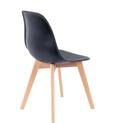 CASA New Mats Silla De Comedor Negro| Sillas De Comedor