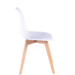 CASA New Mats Silla De Comedor Blanco| Sillas De Comedor