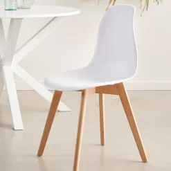 CASA New Mats Silla De Comedor Blanco| Sillas De Comedor