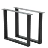 CASA New Oak Pata De Mesa Negro| Mesa De Comedor
