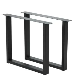 CASA New Oak Pata De Mesa Negro| Mesa De Comedor