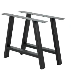 CASA New Oak Patas De Mesa A Negro| Mesa De Comedor