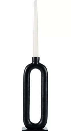 CASA Nova Candelabro Negro| Candelabros