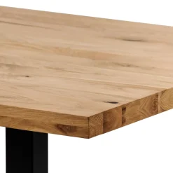 CASA Oak Mesa De Comedor Natural| Mesa De Comedor